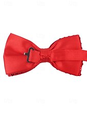 cheap Accessories-Men's Sequin Bow Tie, Polyester Material, Available in Multiple Colors, Perfect for Carnival &amp; Masquerade Balls, Fun &amp; Festive Accessory