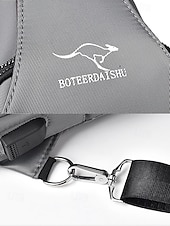 お買い得  メンズバッグ-男性用防水オックスフォード布製スリングバッグ、USB充電ポート付き、多用途、複数の色展開、カジュアルやアウトドアでの使用に最適