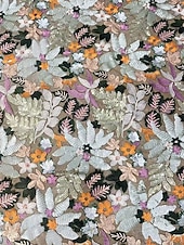  Coloană Teacă Lungime Podea Brodat cu mărgele Rochie formala Rochia Mamei Miresei Rochii de seara Rochie de bal cu fustă lungă Rochie formală Elegant Sclipici Floral Fără manșon În V Nuntă Oficial