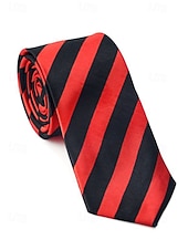 お買い得  アクセサリー-男性用ポリエステルタイ、複数のパターン、スタイリッシュなデザイン、カーニバルや仮面舞踏会用