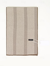 Недорогие Мужские галстуки и бабочки-мужской вязаный шарф с узором «ёлочка» — мягкий и стильный, многоцветный, идеально подходит для зимы и повседневной носки