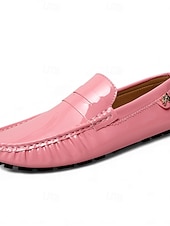 baratos Sapatos masculinos-Mocassins masculinos verdes, sapatos de condução leves e fáceis de calçar, mocassins casuais da moda para uso diário, festas e looks para o Dia de São Patrício.