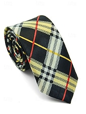 お買い得  アクセサリー-男性用ポリエステルタイ、複数のパターン、スタイリッシュなデザイン、カーニバルや仮面舞踏会用