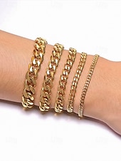 levne Pánské šperky-Pánský náramek z nerezové oceli – různé velikosti a barvy, stylový a odolný pro každodenní nošení