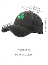 abordables Accesorios-Sombrero de visera de poliéster para hombre con peluca sintética colorida, disponible en varios colores, perfecto para el Día de San Patricio, carnaval y ocasiones festivas.