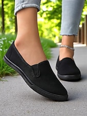 preiswerte St. Patrick&amp;#39;s Day-Grüne Damen-Slipper aus Canvas zum Hineinschlüpfen für den St. Patrick's Day – bequeme, lässige und vielseitige Sneaker für Paraden, Festivals und den Alltag