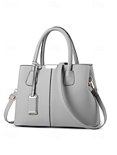 billiga Hand- och toteväskor-Handväska i konstläder för kvinnor med justerbar rem, flera färger och bärstilar – perfekt för arbete, vardagsutflykter och vardagsbruk