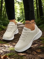  Women's Green Lace-Up Sporty Sneakers – Perfect for St. Patrick's Day Parades, Casual Outings and Active Days