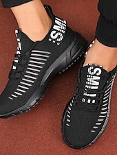 billiga Herrskor-Ljusgröna herrskor i andningsbart mesh, lätta, halkfria terrängsneakers, bekväma träningsskor för promenader, jogging, gym och St. Patrick's Day-kläder