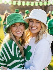 economico festa di San Patrizio-Cappello da pescatore in velluto a coste da donna, disponibile in vari colori, perfetto per il giorno di San Patrizio e per l'uso quotidiano, elegante e comodo