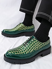 levne Pánské boty-Stylové pánské zelené ležérní tenisky – pohodlné, prodyšné provedení na Den svatého Patrika – ideální pro venkovní oslavy