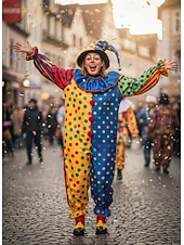 Χαμηλού Κόστους Γυναικεία παπούτσια-Γυναικεία Μαρντί Γκρά Κόκκινα Παπούτσια Πρόσω خلف Παπούτσια Μασκέ για Καρναβαλικό Κόσμο Κλόουν Κοσπλέι  Χάλοουιν