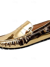 baratos Sapatos masculinos-Mocassins masculinos verdes, sapatos de condução leves e fáceis de calçar, mocassins casuais da moda para uso diário, festas e looks para o Dia de São Patrício.