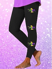 economico Abbigliamento femminile per il Carnevale-Per donna Leggings Vacanza Vintage Stile Etnico Lunghezza intera Vita AltaPantsCarnevale Grafico A righe Astratto Comodità Morbido Confortevole Elasticizzato Quotidiano Casa All'aperto Nero verde