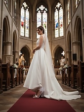 abordables mariée-Escarpins de mariage pour femmes ornés de perles blanches avec nœud et bride à la cheville – chaussures de mariée élégantes pour mariages et événements officiels