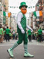 billiga Herrskor-Ljusgröna herrskor i andningsbart mesh, lätta, halkfria terrängsneakers, bekväma träningsskor för promenader, jogging, gym och St. Patrick's Day-kläder