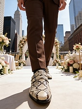 voordelige Monnikschoenen-Klassieke zwarte loafers voor heren – elegant en formeel, ideaal voor bruiloften en chique gelegenheden.