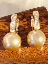 voordelige Huwelijk ACC-dames oorbellen van imitatieparels van legering - elegant ontwerp in meerdere kleuren, perfect voor bruiloften en dagelijks gebruik