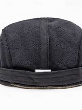 Недорогие Мужские шапки-мужская полиэстеровая плоская кепка с узором «ёлочка» — стильная и удобная, доступна в нескольких цветах для повседневных и официальных случаев