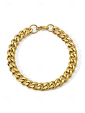 levne Pánské šperky-Pánský náramek z nerezové oceli – různé velikosti a barvy, stylový a odolný pro každodenní nošení