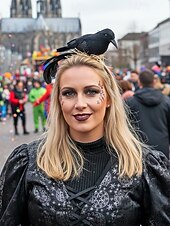 halpa Lisätarvikkeet-Naisten Mardi Gras -mustat varisliput - sulkapäiset linnut ja pesänaamiaisasuste - goottityylille karnevaaleille ja naamiaisille