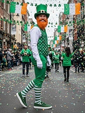 voordelige Mannenschoenen-Groene loafers voor heren, lichtgewicht instappers, modieuze casual mocassins voor dagelijks gebruik, feestjes en outfits voor St. Patrick's Day.