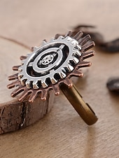 halpa Lisätarvikkeet-Naisten Mardi Gras steampunk antiikkiseosrataskäyttö ja kelloa käden sormus - monivärinen teollinen lisävaruste karnevaaleille ja pukeutumisjuhliin