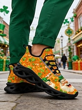  Miesten Vapaa-aika Kangas Mukava Liukumaton Hengittävä Nauhat Oranssi Kesä Kevät Syksy