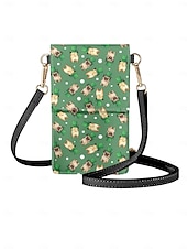 economico Accessori-borsa a tracolla da donna con stampa trifoglio per San Patrizio – motivo trifoglio verde, elegante &amp;accessorio festivo per le celebrazioni