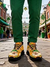  Miesten Vapaa-aika Kangas Mukava Liukumaton Hengittävä Nauhat Oranssi Kesä Kevät Syksy