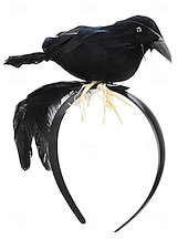 halpa Lisätarvikkeet-Naisten Mardi Gras -mustat varisliput - sulkapäiset linnut ja pesänaamiaisasuste - goottityylille karnevaaleille ja naamiaisille