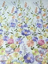 billige Gulvlengde-A-linje Kjoler Gulvlengde Festkjole Cocktail Kjole Gjestekjole til bryllup Kjole til brudens mor Halvlange ermer Crew-hals Illusjon Hals Elegant Årgang Formell Blonder Tyll med 3D-blomster Broderi