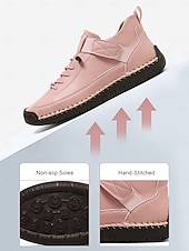 abordables Baskets femme-Baskets rouges décontractées pour femmes - chaussures confortables à lacets avec coutures apparentes et détails contrastés, idéales pour les promenades quotidiennes, les courses en extérieur, les brunchs et les sorties décontractées.