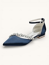 abordables mariée-Chaussures élégantes pour femmes, à petit talon pointu, ornées d'une bride en cristal, idéales pour les mariages formels – des escarpins confortables pour les occasions spéciales.