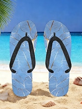 halpa miehet-miesten sinilehtiset varvastossut – trooppinen ja tyylikäs tyyli rantalomalle, saarihyppelylle ja rantaillallisille