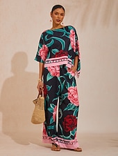 Недорогие Брюки-шелковистые атласные прямые брюки цвета изумрудной розы