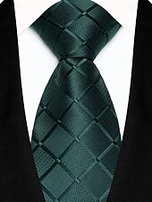 Недорогие Свадьба ACC-Набор мужских галстуков, нагрудных платков и запонок, полиэстер, разноцветные, для торжественных случаев, жениха, свадьбы, Дня святого Валентина, деловых мероприятий.