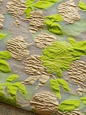 billige Cocktailkjoler-A-linje Ankellengde Cocktailkjoler Elegant Årgang Blomster Kortermet V-hals Hage fest Formell Lomme Jacquard Cowlhals med Sløyfe(r) Bølgemønster