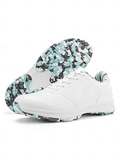 ieftine Încălțăminte de golf pentru femei-Pantofi de golf fără crampoane pentru femei – pantofi sport impermeabili, ușori, cu amortizare și aderență antiderapantă pentru femei, teren de golf, antrenament, sporturi în aer liber, călătorii și purtare zilnică