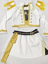  Kpop-inspiriert Von koreanischen Idolen inspiriert Popstar Kostüm Festkleidung Virtuelles Idol for Mädchen Kinder Halloween Karneval Leistung Comic-Konzert Anime Expo