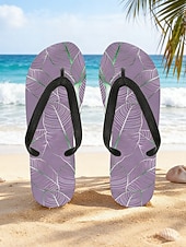 halpa miehet-miesten sinilehtiset varvastossut – trooppinen ja tyylikäs tyyli rantalomalle, saarihyppelylle ja rantaillallisille