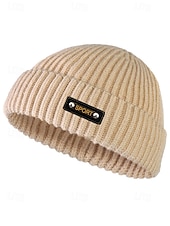 preiswerte Herrenhüte-Strickmütze für Herren, weiche, gerippte Wintermütze in verschiedenen Farben, lässiger Outdoor-Stil, warme und bequeme Kopfbedeckung für Herren, ideal für Outdoor-Aktivitäten und den Alltag.