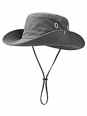 abordables Chapeaux pour hommes-Chapeau d'extérieur pour homme en polyester à séchage rapide – plusieurs couleurs – idéal pour les activités de plein air et le quotidien