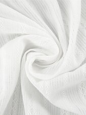 preiswerte Wesentliche Falsche Hemden-Damen Hemd Sommeroberteile Bluse Kunstbaumwollleinen Gerafft Patchwork Knöpfe Einfach Elegant Damen Klassisch Langarm Puffärmel Hoher Ausschnitt Normale Oberteile Täglich Arbeit Ferien Weiß Sommer