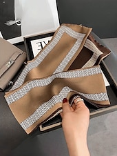 お買い得  メンズネクタイ＆蝶ネクタイ-メンズペイズリープリントスカーフ、マルチカラーパターンのポリエステル軽量ネックスカーフ、男性用のクラシックでエレガントなスタイル、普段着、ビジネスカジュアル、パーティー、季節のスタイリングに最適