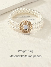 olcso Esküvő ACC-Női műgyöngyös bokalánc kristály díszítéssel, elegáns, többszínű gyöngyös dizájn, állítható bokaékszer tengerparti esküvőkre, nyári partikra, menyasszonyi és nyaralós viseletre