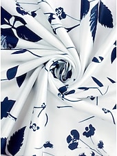 abordables Vestidos florales-Mujer Vestido hasta la Rodilla Vestido informal Vestido de una línea Vestido de flores Vestido de verano Elegante Casual Cita Ajuste regular Floral Sin Mangas Escote en Pico Camiseta con cuello