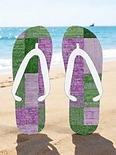 halpa miehet-miesten sinilehtiset varvastossut – trooppinen ja tyylikäs tyyli rantalomalle, saarihyppelylle ja rantaillallisille