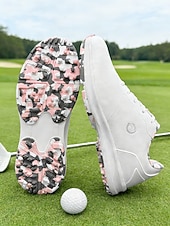 ieftine Încălțăminte de golf pentru femei-Pantofi de golf fără crampoane pentru femei – pantofi sport impermeabili, ușori, cu amortizare și aderență antiderapantă pentru femei, teren de golf, antrenament, sporturi în aer liber, călătorii și purtare zilnică