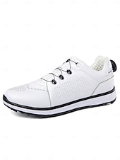 abordables Zapatos de Golf para Mujeres-Zapatos de golf rosas para mujer: zapatillas de golf elegantes y ligeras para mujer, suela amortiguadora para jugar al golf, entrenar, caminar y uso diario.